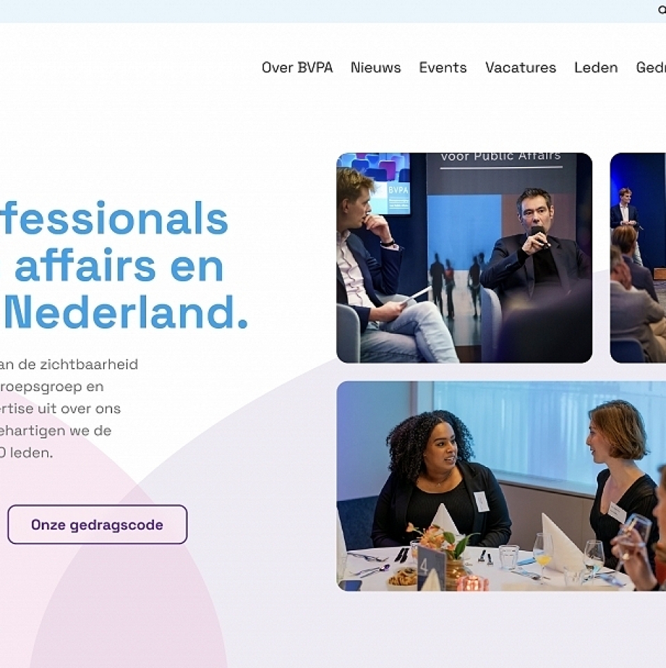 Sneak Peak Nieuwe website